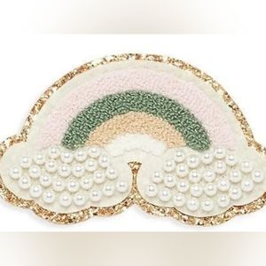STONEY CLOVER LANE STICKER PATCH  GLITTER PEARL Rainbow cozy pearl 🌈 NEW large